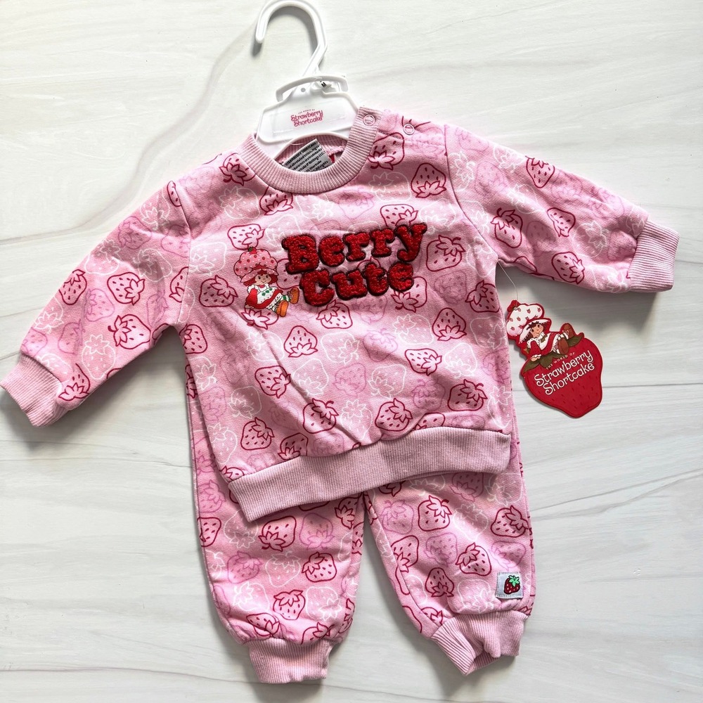 Strawberry Shortcake Berry Cute Infant Girls 2-Piece Set - 9M